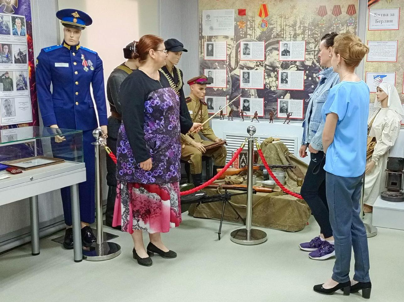Посетили выставку в Вожегодском краеведческом музее.