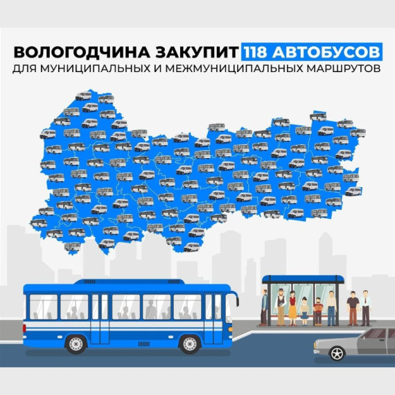 Парк общественного транспорта для пригородных и внутрирайонных перевозок обновят на Вологодчине. Парк общественного транспорта для пригородных и внутрирайонных перевозок обновят на Вологодчине.