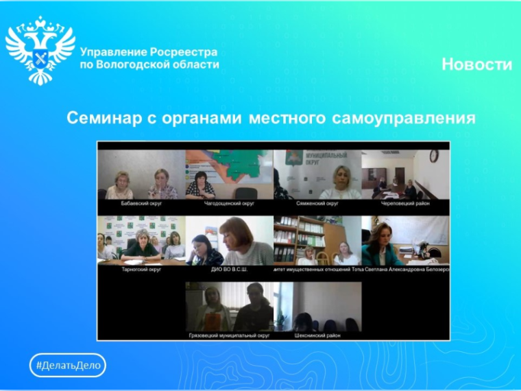 Актуальные вопросы учетно-регистрационных действий на недвижимость обсудили на совещании в Вологодском Росреестре. Актуальные вопросы учетно-регистрационных действий на недвижимость обсудили на совещании в Вологодском Росреестре.
